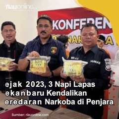 Sejak 2023, 3 Napi Lapas Pekanbaru Kendalikan Peredaran Narkoba di Penjara