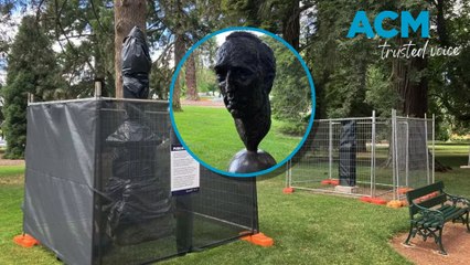 Vandals decapitate, steal ex-PM statues in Ballarat days out from Australia Day