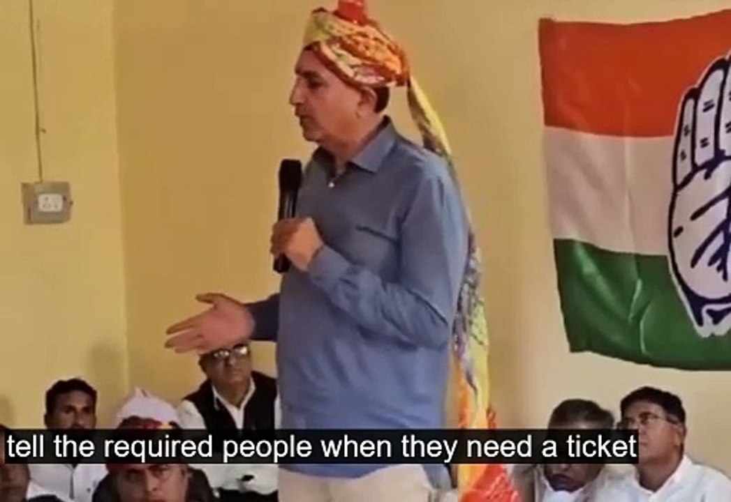 बाड़मेर में बोले हरीश चौधरी- पहले हेमाराम भगवान थे, जयपुर पहुंचते ही बदल गए