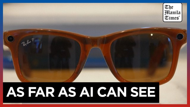 Meta displays Ray-Ban AI glasses at WEF in Davos