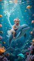 Baby Riding on Delphine #foryou  #viral #TrendingNow  #Everyone #highlights