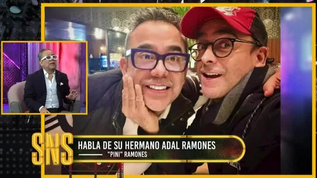 'Pini' Ramones ¿le incomoda que le hablen de Adal Ramones?