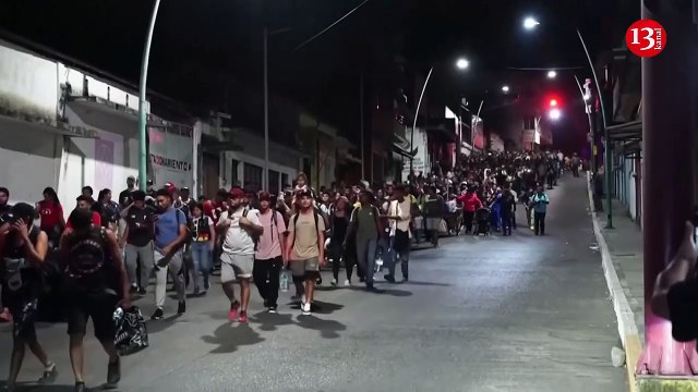 So Sad 🥲 Thousands of migrants began walking from southern Mexico to US border despite Trump’s threats