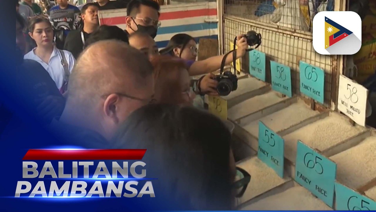 D.A. at DTI, mahigpit na binabantayan kung sumusunod ba ang mga pamilihan sa ipinatutupad na P58/kg sa imported na bigas;