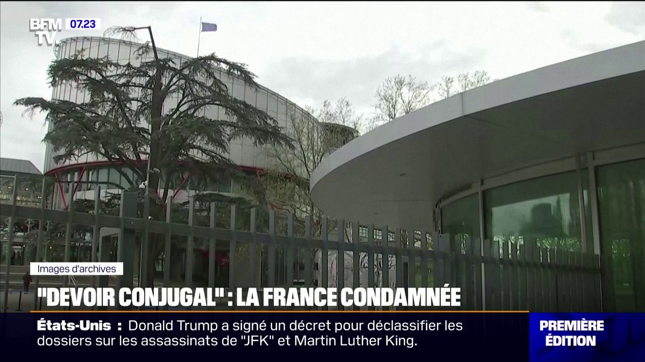 Droits des femmes: la Cour européenne condamne l'État français sur la question du devoir conjugal