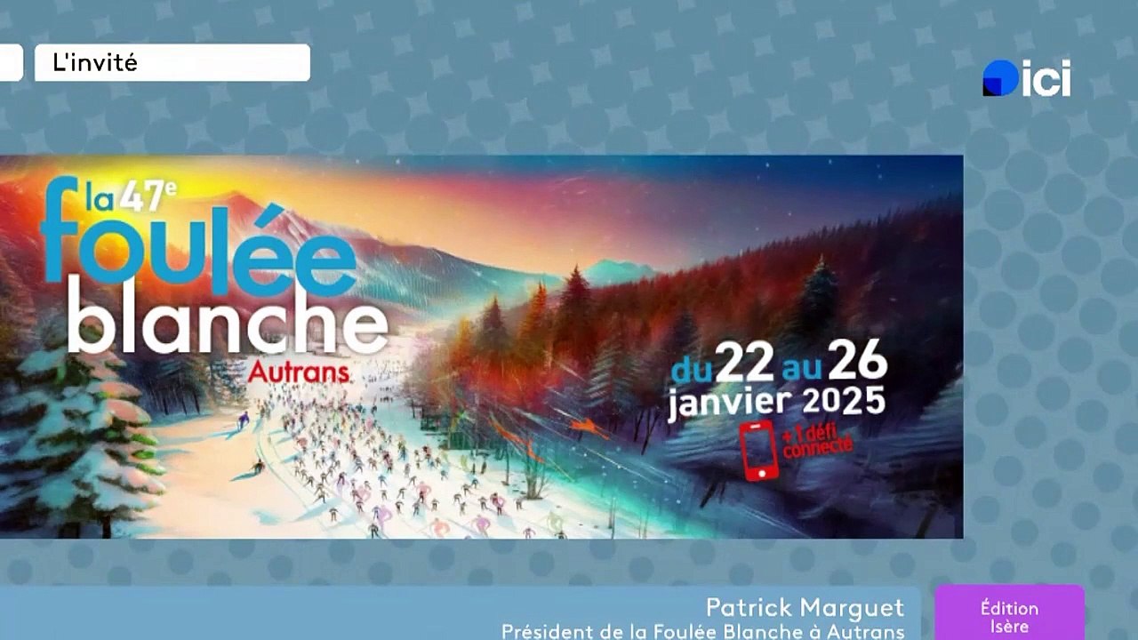 Vercors : après la mort d'une fille de 10 ans sur les pistes de ski, la Foulée Blanche adapte son programme