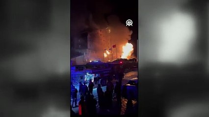 Bolu otel yangınına ilk müdahale