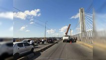 Obras Públicas solucionó problema en junta del puente de la 17