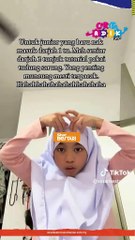 Tutorial tudung sekolah