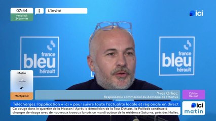 Yves Orliac, responsable commercial du domaine de l'Hortus