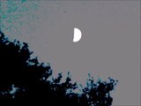 La lune (montage artistique)