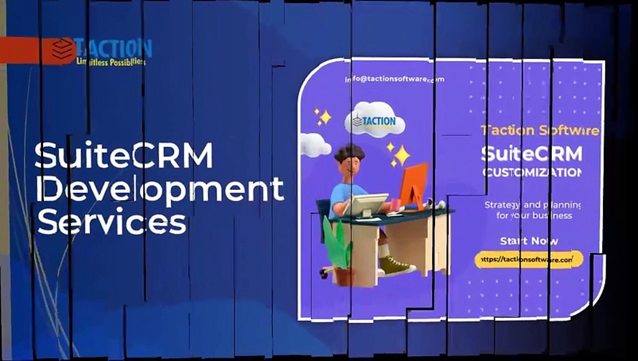 Expert SuiteCRM Development Services - Taction Software Solutions