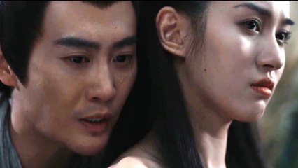 Xiaolongnu thought it was Yang Guo who kissed her from behind, so she let down her guard and did not resist 小龍女以為背後親吻自己的是楊過，於是放下戒備，沒有抗拒 The Condor Hero Movie 神雕侠侣 问世间 2025 Trailer New Chinese Movie 赵华为 王梓莼 杨过 小龙女
