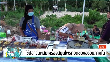 ไข่ปลาจีนผสมเครื่องสมุนไพรทอดของอร่อยภาคใต้ | เป็นข่าวเล่าเรื่อง | 24 ม.ค. 68 | PART 3