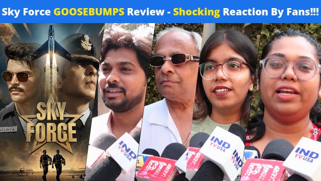 Akshay Kumar & Veer Pahariya's Sky Force Public Review | Goosebumps Guaranteed | Shocking Response By Fans