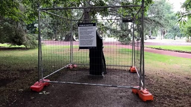 Prime ministers' heads stolen from bronze statues in Ballarat Botanical Gardens