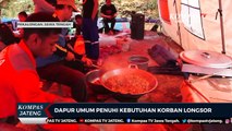 Dapur Umum Penuhi Kebutuhan Korban Longsor Pekalongan