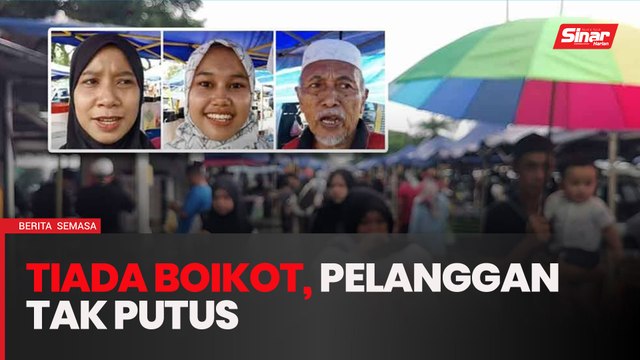 Makin ramai kunjungi pasar pagi insiden pukul OKU