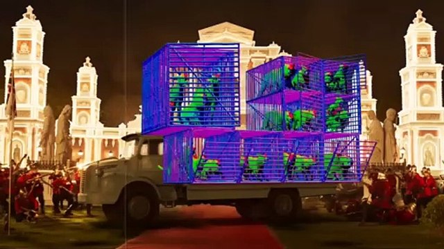 Making of RRR | Behind The Scenes | Filming Location | VFX CGI Tiger | Train Blast Sequence | हिन्दी