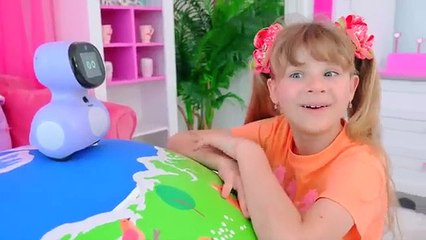 Miko Mini meets Diana and Roma - Smart Robot for Kids!