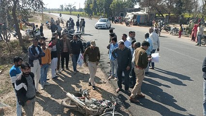 मिनी ट्रक की टक्कर से दो की मौत