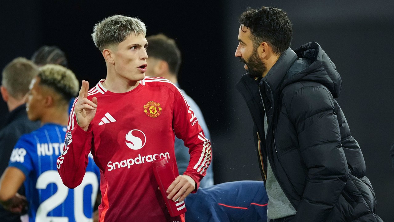 Amorim über Wechselgerüchte um Garnacho: 'Er spielt für Manchester United'