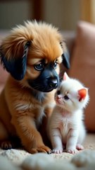 Furry Snuggling with Tiny Nose