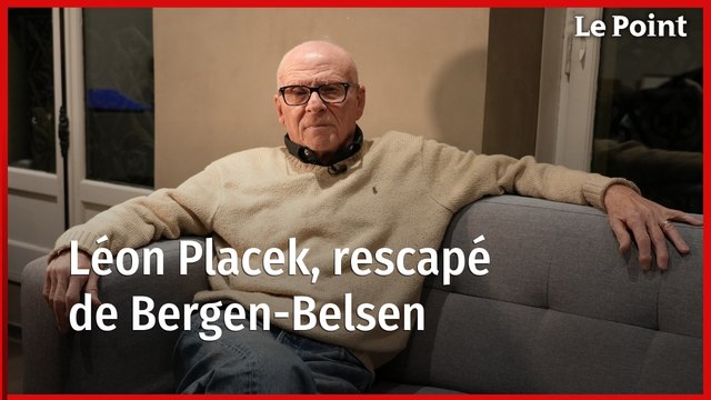 Léon Placek, rescapé du camp de Bergen-Belsen