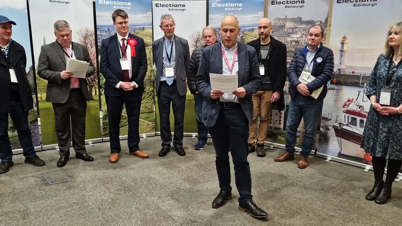 Colinton_Fairmilehead by-election result 23-01-25