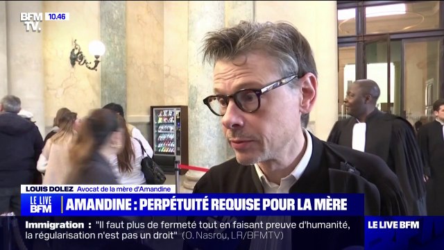 Elle s'attendait à des réquisitions lourdes : l'avocat de la mère d'Amandine réagit à la perpétuité requise par l'avocat général