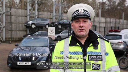 Operation Crush - Hampshire police crackdown on illegal use of electric vehicles