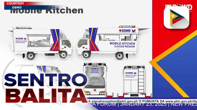 15 Mobile Kitchen trucks, nakatakdang ideploy ng DSWD bilang bahagi ng pagtugon sa kalamidad