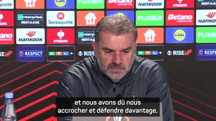 Tottenham - Postecoglou : “Les joueurs ont été remarquables”