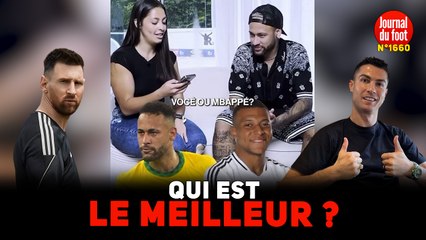 MBAPPÉ, MESSI, RONALDO ? Neymar dévoile qui est meilleur que lui...