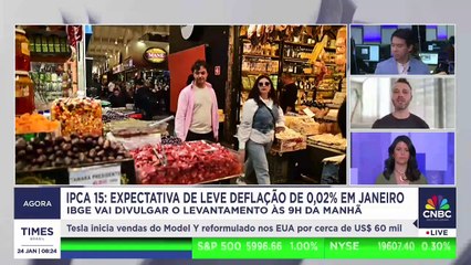 IPCA 15: expectativa de leve deflação de 0,02 em janeiro; veja análise de Jeff Patzlaff