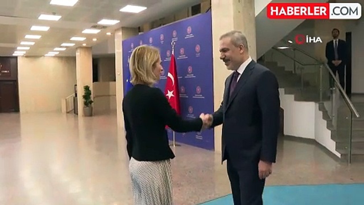 Bakan Fidan, AB Dış İlişkiler Yüksek Temsilcisi Kallas ile Görüştü