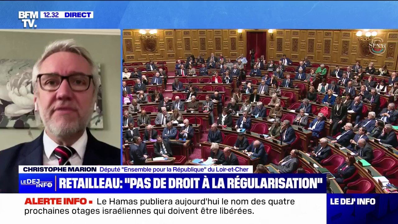 Immigration: "La circulaire de Bruno Retailleau donne des orientations", estime Christophe Marion, député Ensemble pour la République