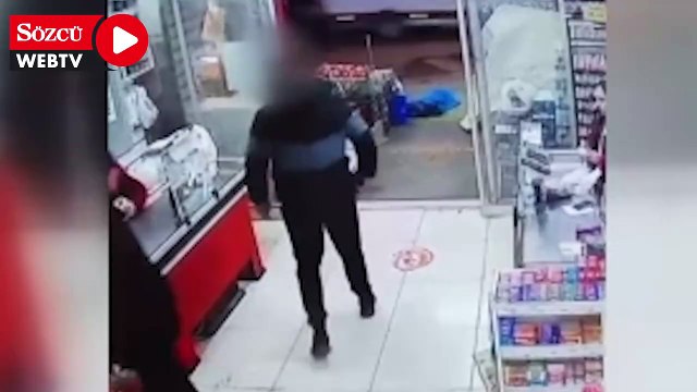 Önce tartıştılar sonra silah çektiler! Dehşet anları kamerada