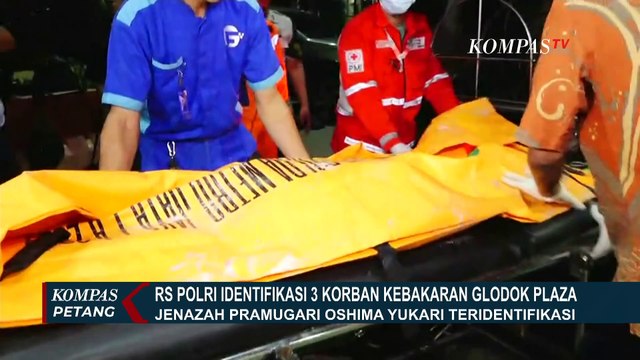 RS Polri Identifikasi 3 Jenazah Korban Kebakaran Glodok Plaza, 2 Perempuan 1 Laki-Laki