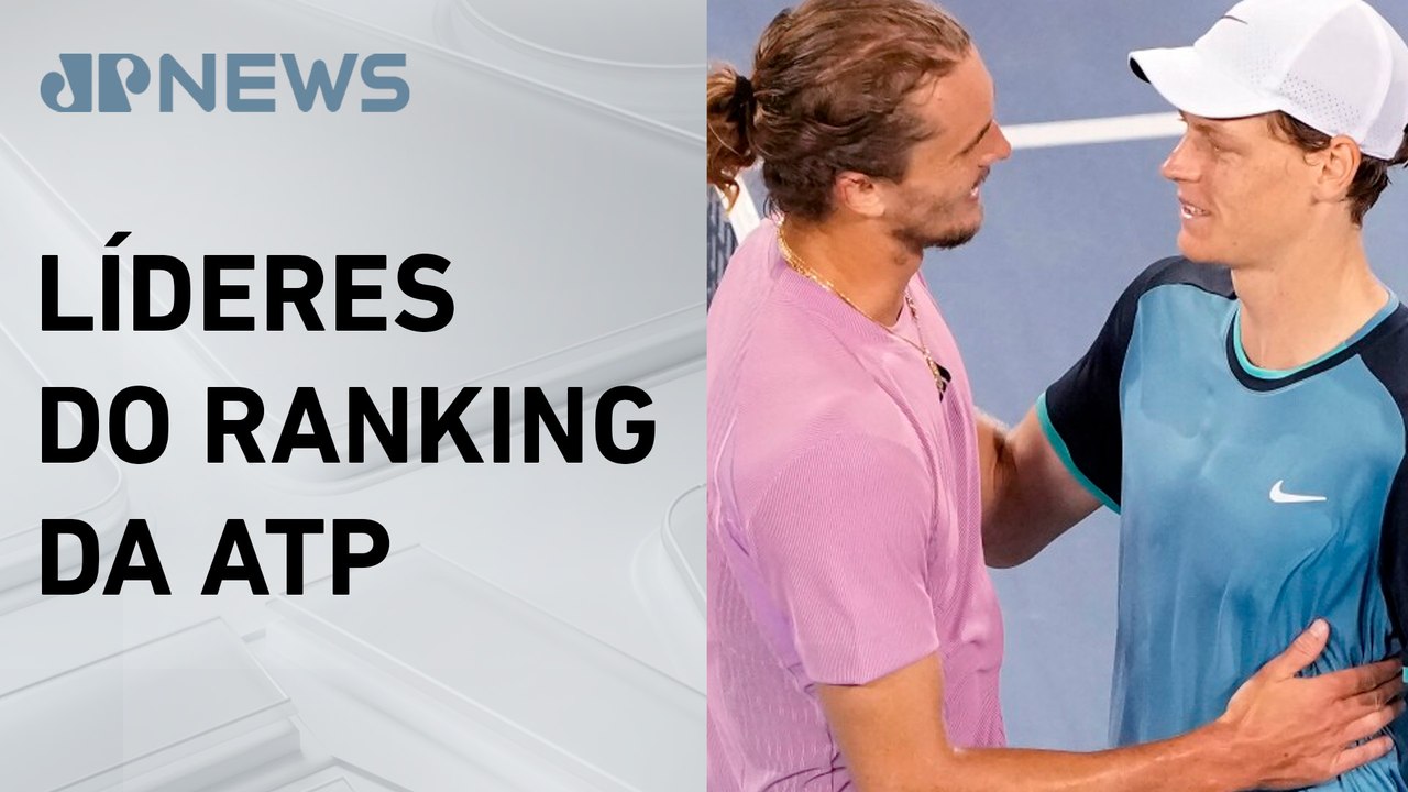 Sinner e Zverev se enfrentam na final do Australian Open 2025
