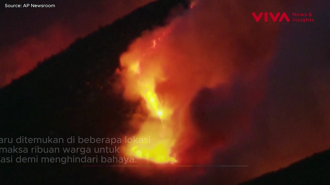 Kebakaran Los Angeles Meluas Hingga ke San Diego