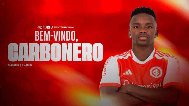 Un lindo desafío para mi carrera : Carbonero es presentado como refuerzo del Inter de Porto Allegre