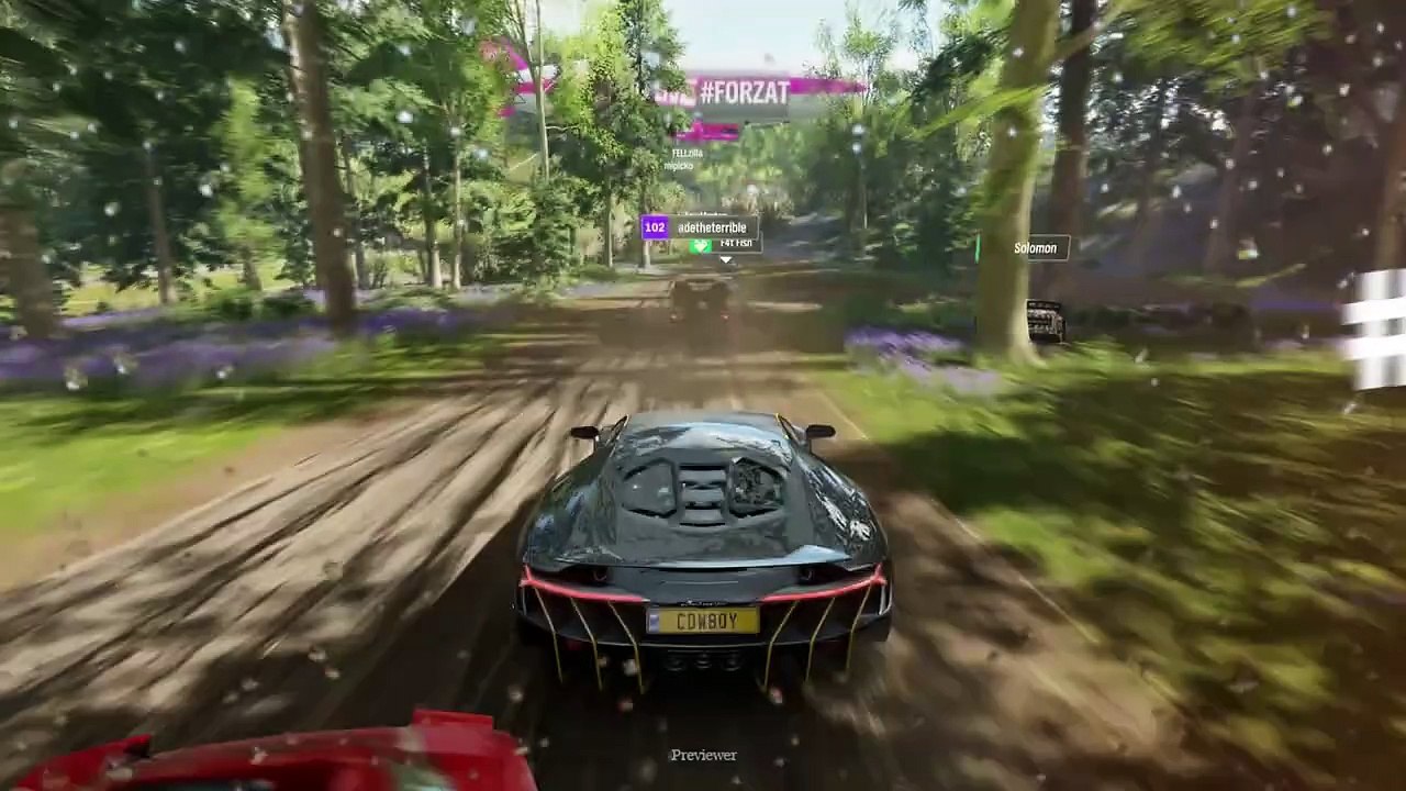 FORZA HORIZON 4  WINNING A RACE IN PORSHE 911