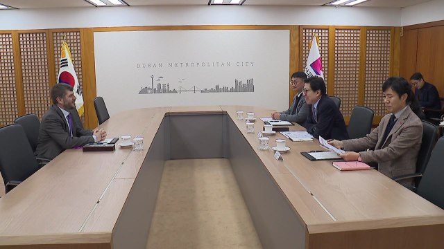 [부산] 박형준 시장, 세계대도시협의회 사무총장 접견 / YTN