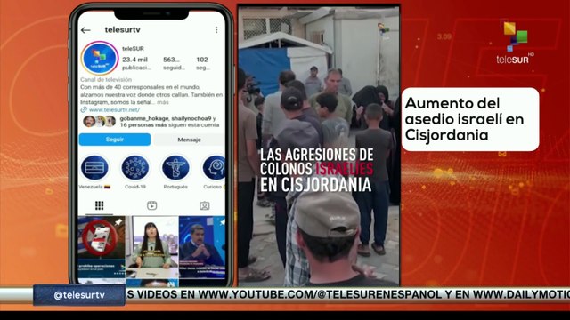 Conexión Digital 24-01 Palestina condena asedio israelí contra Cisjordania