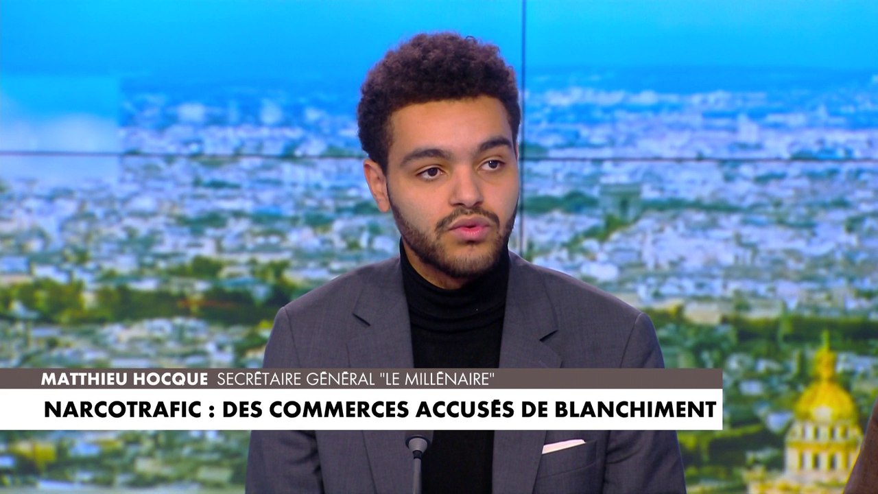 Matthieu Hocque : «17% des faits de délinquance liés au trafic de drogue sont le faits d'étrangers»