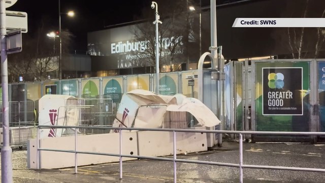 Storm Eowyn: Red weather warnings in Scotland and Ireland