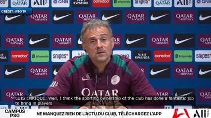 Les mots doux de Luis Enrique pour João Neves
