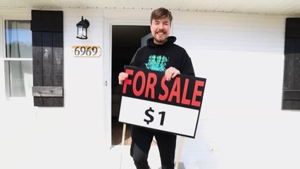 “ I Sold My House For $1 🏠💵 | Insane MrBeast Giveaway Challenge ”