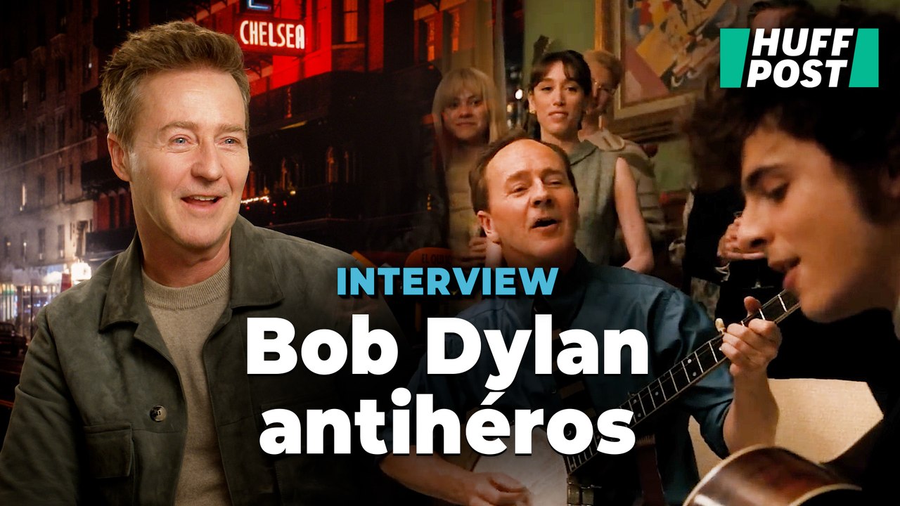 "Un Parfait Inconnu" avec Timothée Chalamet n’est pas vraiment un biopic sur Bob Dylan pour Edward Norton